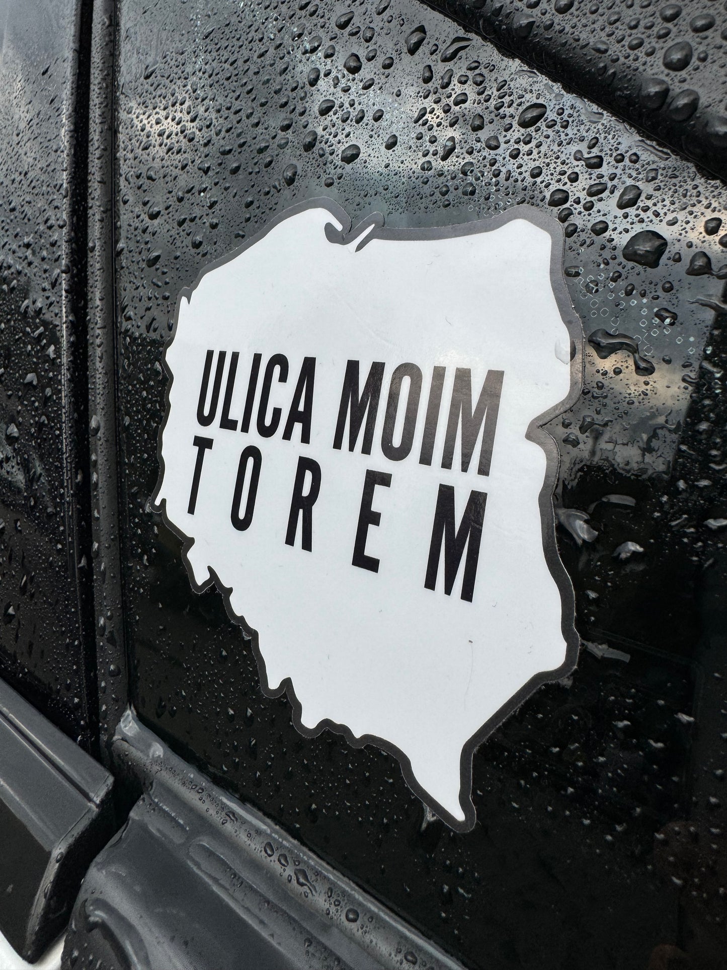 Wlepa: Ulica moim torem